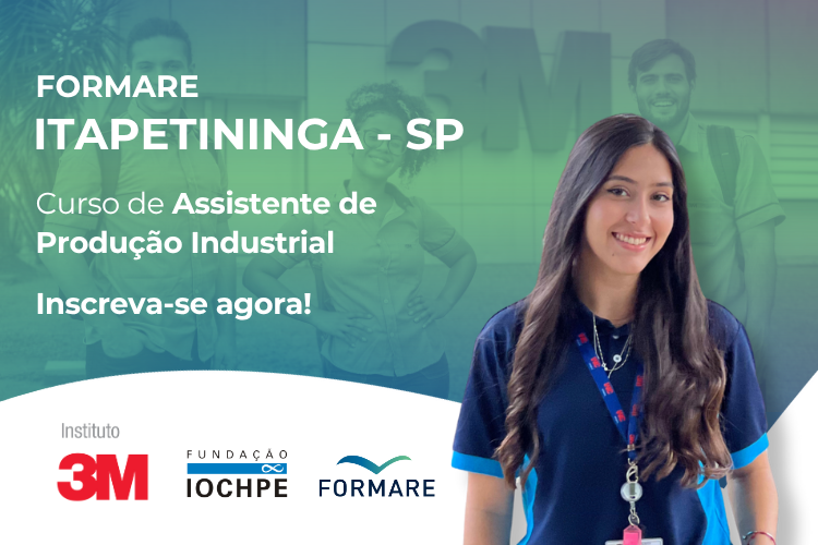 Processo Seletivo Formare 3M Itapetininga/SP 2025