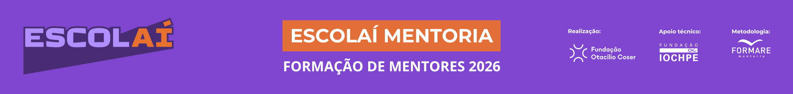 Escolaí Mentoria | Formação de mentores 2026
