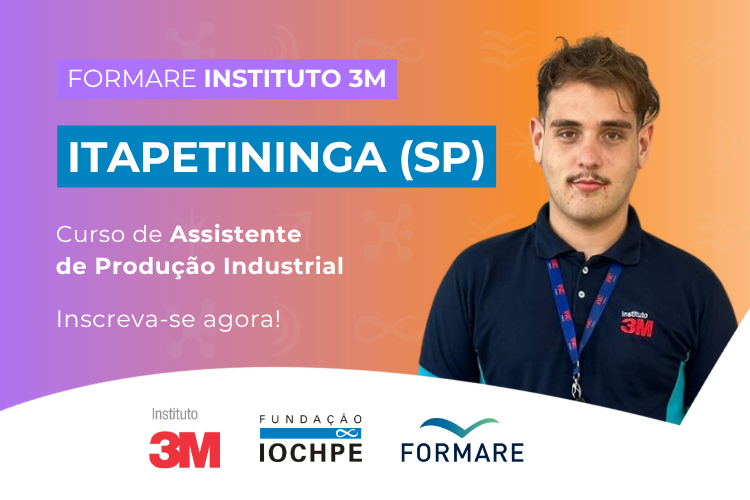 Processo Seletivo Formare 3M Itapetininga/SP 2026