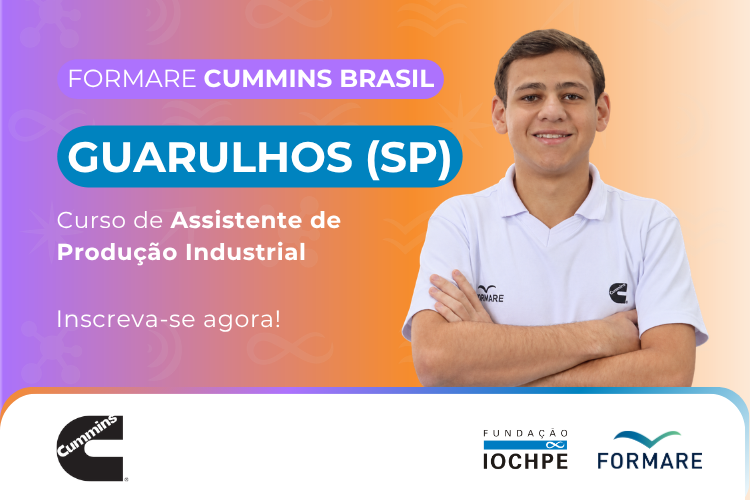 Processo Seletivo Formare Cummins - Guarulhos 2026/2027